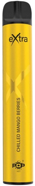 Vaper Descartable Pop Hit Extra 5% Nicotina 3000 Puffs - Chilled Mango Berries